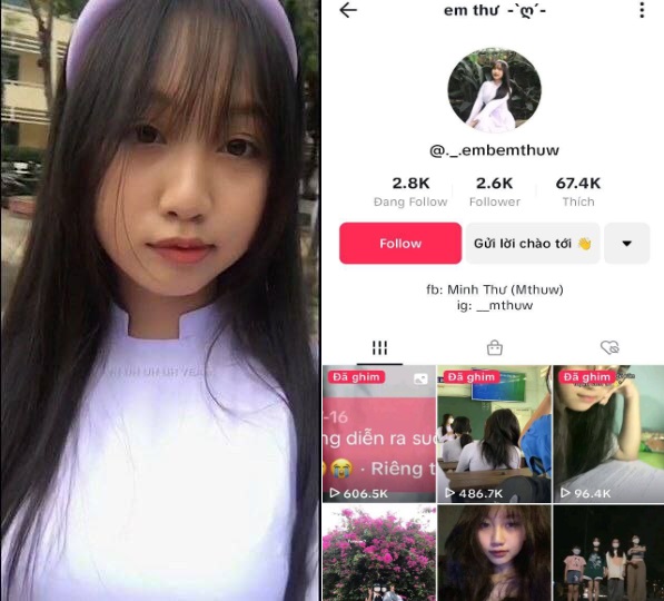 Nữ sinh Thư mới chơi TikTok đã lộ clip sex Việt Nam - VIET69