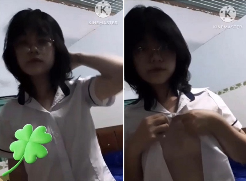 sex vn Nữ sinh dâm quay clip khoe vú cho bạn xem